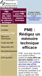 Mobile Screenshot of memoire-technique.net