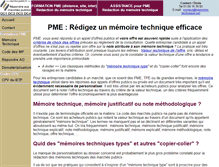 Tablet Screenshot of memoire-technique.net